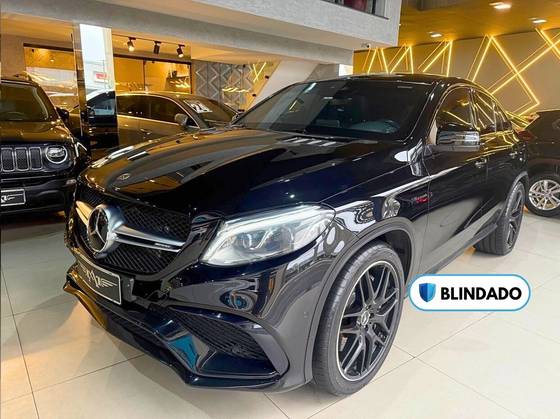 MERCEDES-BENZ GLE 63 AMG 5.5 V8 TURBO GASOLINA COUPÉ 4MATIC 7G-TRONIC